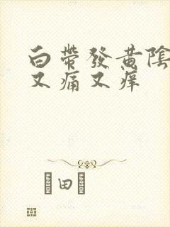 白带发黄阴道里又痛又痒