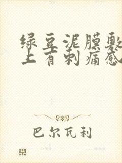 绿豆泥膜敷在脸上有刺痛感