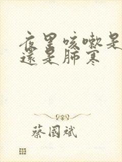 夜里咳嗽是肺热还是肺寒