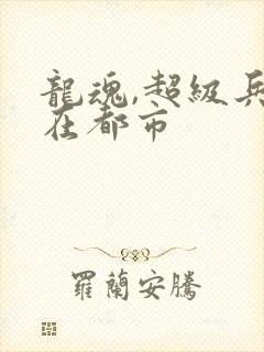 龙魂,超级兵王在都市