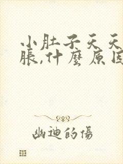 小肚子天天下午胀,什么原因女性