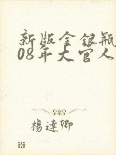 新版金银瓶2008年大官人