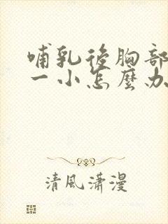 哺乳后胸部一大一小怎么办封面