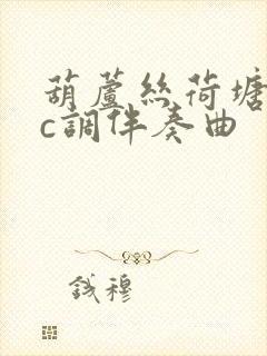 葫芦丝荷塘月色c调伴奏曲