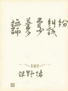 抚养费纠纷请律师多少钱