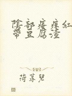 阴部瘙痒红肿白带豆腐渣