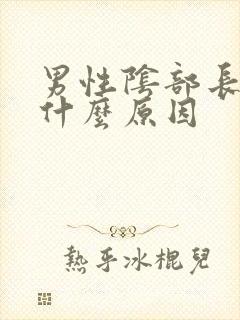 男性阴部长疙瘩什么原因