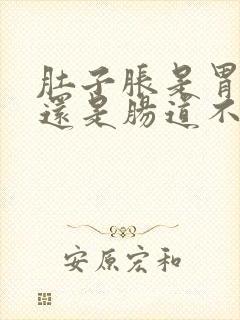 肚子胀是胃不好还是肠道不好