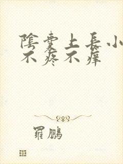 阴囊上长小疙瘩不疼不痒