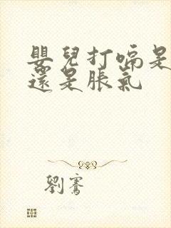 婴儿打嗝是排气还是胀气