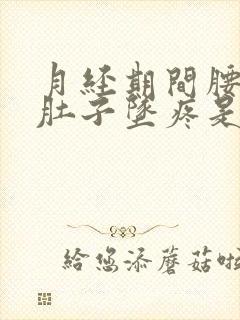 月经期间腰酸小肚子坠疼是什么原因