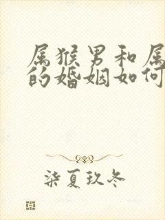 属猴男和属牛女的婚姻如何