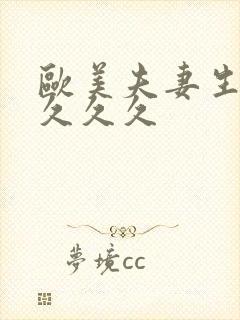 欧美夫妻生活久久久久