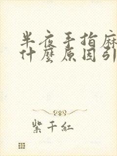 半夜手指麻木是什么原因引起的僵硬