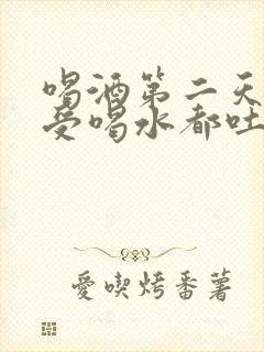 喝酒第二天胃难受喝水都吐封面