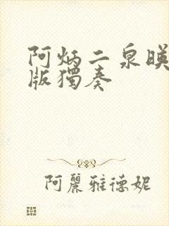 阿炳二泉映月原版独奏