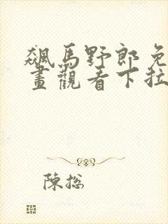 飙马野郎免费漫画观看下拉式