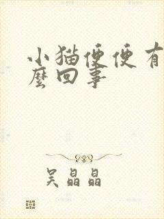 小猫便便有血怎么回事