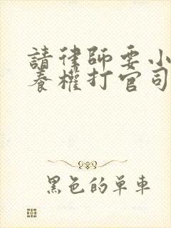 请律师要小孩抚养权打官司一般的收费标准