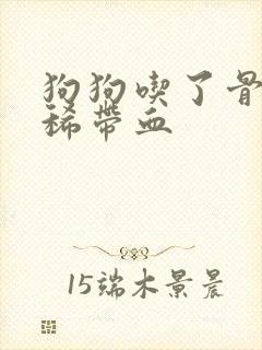 狗狗吃了骨头拉稀带血