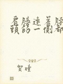 肩膀连着脖子和头的一侧都疼