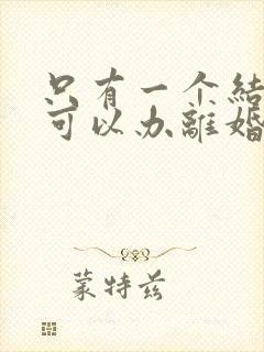 只有一个结婚证可以办离婚手续吗封面