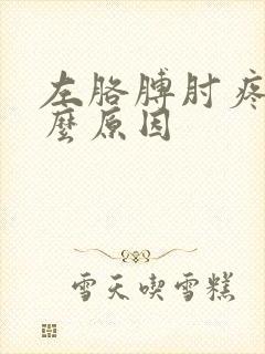 左胳膊肘疼是什么原因封面