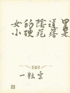 女的阴道里有些小硬疙瘩是怎么回事