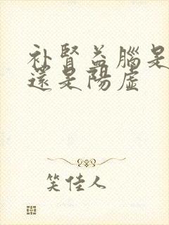 补肾益脑是阴虚还是阳虚