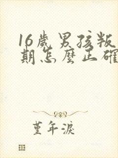 16岁男孩叛逆期怎么正确引导