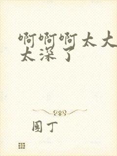 啊啊啊太大了,太深了封面