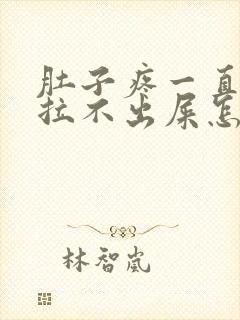 肚子疼一直放屁拉不出屎怎么回事封面