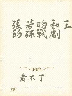 张若昀和王鸥演的谍战剧