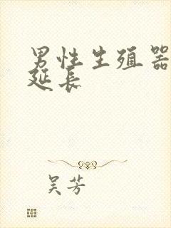 男性生殖器怎样延长