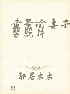 黄景瑜妻子王雨馨照片封面