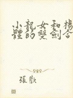 小龙女和杨过合体的双剑合璧