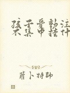 孩子爱动注意力不集中挂什么科