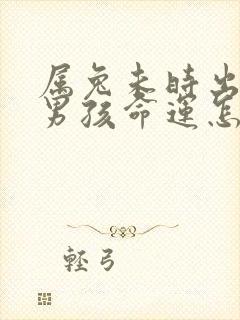 属兔未时出生的男孩命运怎么样