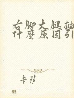 右脚大腿抽筋是什么原因引起的