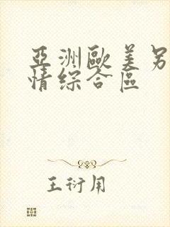 亚洲欧美另类激情综合区