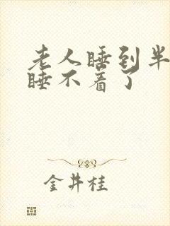 老人睡到半夜就睡不着了封面