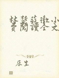 林楚苏彻小说免费阅读全文最新章节