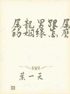 属龙男跟属羊女的姻缘怎么样