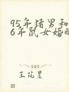 95年猪男和96年鼠女婚配怎样