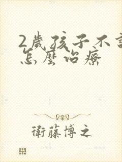 2岁孩子不说话怎么治疗封面