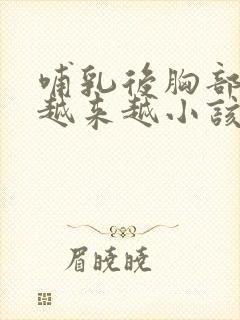 哺乳后胸部变得越来越小该怎么办