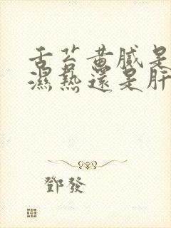 舌苔黄腻是脾胃湿热还是肝胆湿热