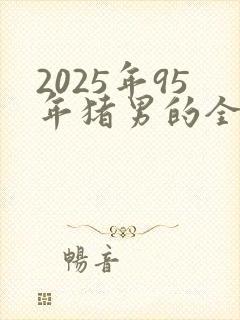 2025年95年猪男的全年运势如何