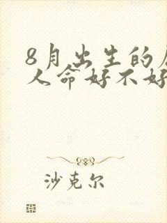 8月出生的属狗人命好不好封面