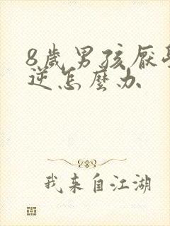 8岁男孩厌学叛逆怎么办封面